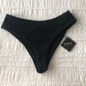 Black bikini bottom